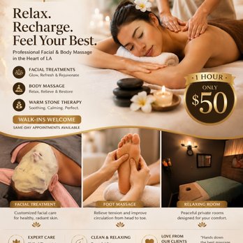 Lux Beauty Spas - Professional Facial & Body Massage. Walk-ins Welcome. Same-Day Appointments Available. Book your visit today! - Massage Near Me - Los Angeles, California Lux Beauty Spas - Professional Facial & Body Massage. Walk-ins Welcome. Same-Day Appointments Available. Book your visit today! - Massage Near Me - Los Angeles, California