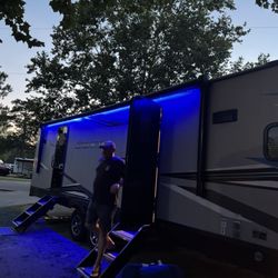 Virginia Beach KOA - Our camper at the VB KOA!