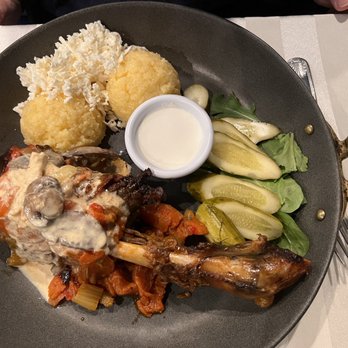Moldova Restaurant - Lamb shank - Modern European Near Me - Brooklyn, New York Moldova Restaurant - Lamb shank - Modern European Near Me - Brooklyn, New York