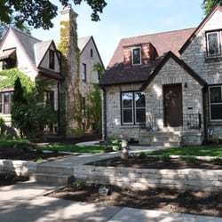 Eco Harmony Landscape & Design - Lannon stone Retaining Wall and complete front yard makeover located in Milwaukee, WI