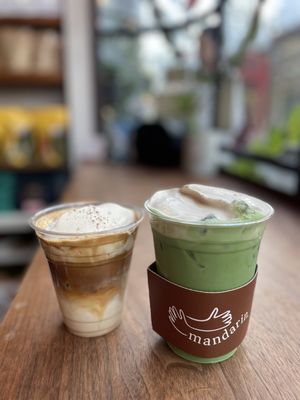 mandarin coffee stand by null