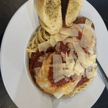 Rucci's Italian Kitchen & Grille - Chicken parm Looks good until you get to the chicken - Italian Near Me - Leonardtown, Maryland Rucci's Italian Kitchen & Grille - Chicken parm Looks good until you get to the chicken - Italian Near Me - Leonardtown, Maryland