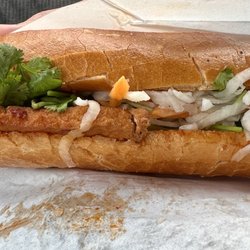 Tofu banh mi crispy bread