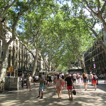 Las Ramblas - a good stroll - Local Flavor Near Me - Barcelona, B