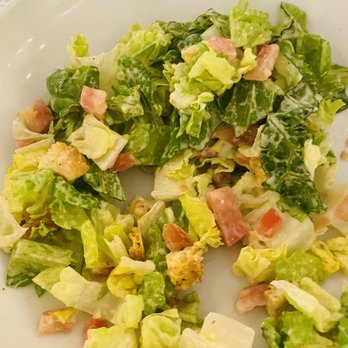 Quattro Pazzi Cafe - Classic Caesar (plus tomatoes ) big enough to share - Italian Near Me - Fairfield, Connecticut