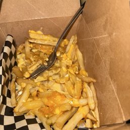 Cheese fries $9.95
