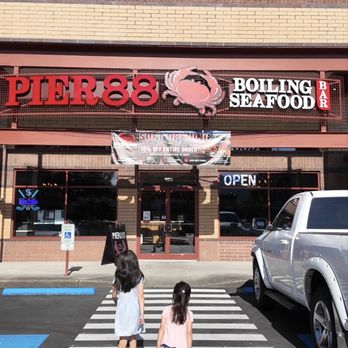 Pier 88 Boiling Seafood & Bar - Entrance - Seafood Near Me - Issaquah, Washington Pier 88 Boiling Seafood & Bar - Entrance - Seafood Near Me - Issaquah, Washington