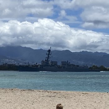 D'lish At The Beach - View from picnic table - Cafes Near Me - Ewa Beach, Hawaii