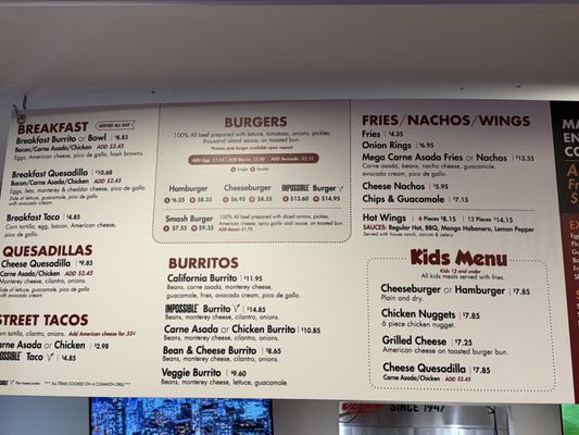 Menu photo 2 The Great White Hut Sunland, CA Menu photo 2 The Great White Hut Sunland, CA