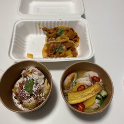 Escondite - 65$ take out ! Better stop by the grocery store before heading home real joke ! Meet the nachos plate on the left !