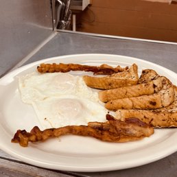 French Toast & Egg Plate