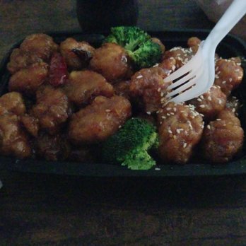 China Pot - Drangon and Phoenix with orange chicken - Chinese Near Me - Mckinney, Texas