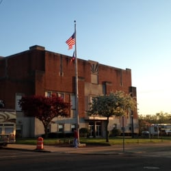 Secrest Auditorium - View from parking lot; we entered at the other end.