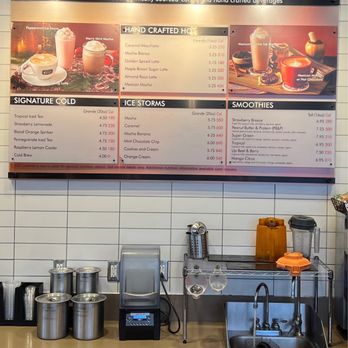 Nordstrom Ebar Artisan Coffee - Menu (Jan2022) - Coffee & Tea Near Me - Jacksonville, Florida