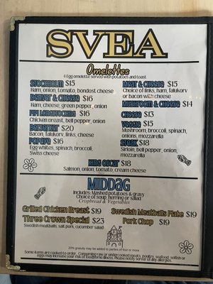 Menu photo 2 Svea Chicago, IL