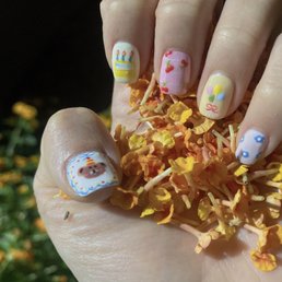 Gel nail Design Gel nail Design