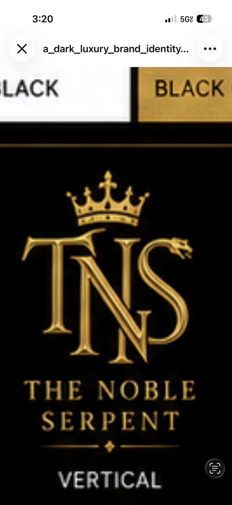 The Noble Serpent Logo