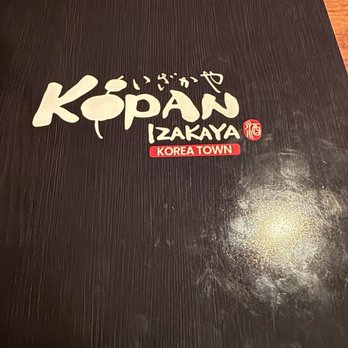 Kopan Izakaya - Menu cover - Sushi Bars Near Me - Los Angeles, California Kopan Izakaya - Menu cover - Sushi Bars Near Me - Los Angeles, California