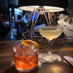 Callooh Callay - Bloody screwdriver + Jack-o-spiced punch from their Halloween menu