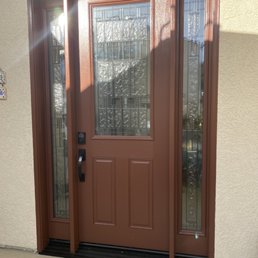 Front door outside Front door outside