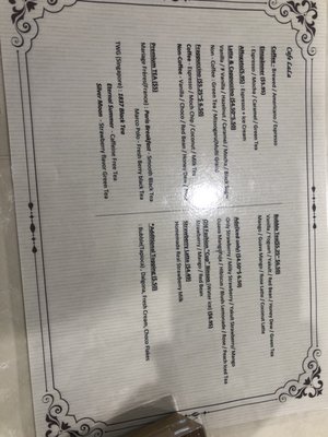 Menu photo 2 Cafe LaLa Palisades Park, NJ Menu photo 2 Cafe LaLa Palisades Park, NJ