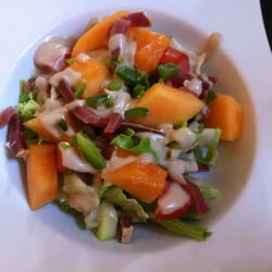La Villa Mondenard - Entrée salade de melon et jambon de parme