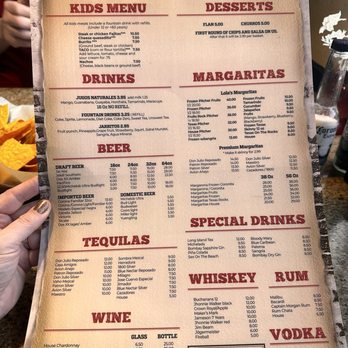 Lola's Mexican Cantina - Menu - Mexican Near Me - Buford, Georgia