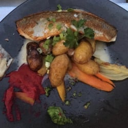 Le Café d'Avusy - Local Fish from the lake
