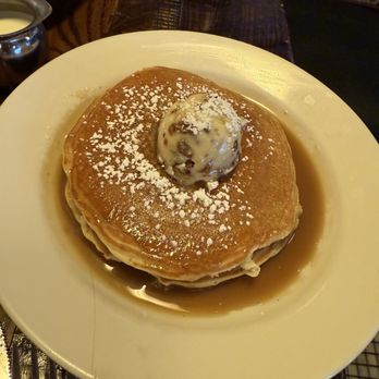 The Smith - I believe these were the seasonal sticky toffee Pancakes. A short stack was a nice offer. Overly sweet and dense cakes. Did not enjoy. - New American Near Me - New York, New York The Smith - I believe these were the seasonal sticky toffee Pancakes. A short stack was a nice offer. Overly sweet and dense cakes. Did not enjoy. - New American Near Me - New York, New York