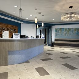 Front Desk & waiting area