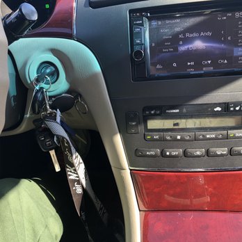 Brea Auto Electric - Photo of the bottom radio near the seater ignition . The screen was shattered - Auto Repair Near Me - Brea, California