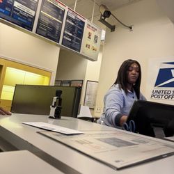 US Post Office - The laziest, most rude, and most useless USPS worker in existence.