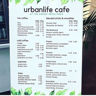 Menu photo 3 Urbanlife Cafe San Diego, CA