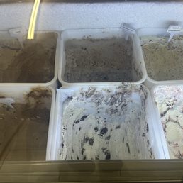 Ice cream options Ice cream options