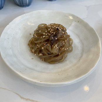 Ari Sushi - Complimentary jap chae - Sushi Bars Near Me - Dublin, California