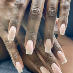 Art Glow Nails - Russian manicure hard gel Hidden French