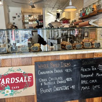 Yardsale Cafe - Inside - Coffee & Tea Near Me - Brooklyn, New York