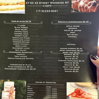 Maison De Gateaux Bakery - Menu - Desserts Near Me - Queens, New York Maison De Gateaux Bakery - Menu - Desserts Near Me - Queens, New York