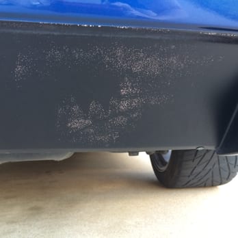 Autobody Denton CARSTAR - Notice the screw they added and the damage they caused to the rear diffuser - Body Shops Near Me - Denton, Texas