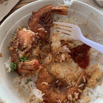 Seabreeze On The Dock - Hawaiian shrimp w the legs over rice - Seafood Near Me - Oakland, California Seabreeze On The Dock - Hawaiian shrimp w the legs over rice - Seafood Near Me - Oakland, California