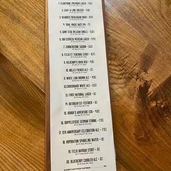 Cabin Boys Brewery - Menu in December 2022 - Breweries Near Me - Claremore, Oklahoma Cabin Boys Brewery - Menu in December 2022 - Breweries Near Me - Claremore, Oklahoma