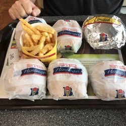 Braum's - Bag of Five Deluxe Burgers, an Aloha Chicken Sandwich and Fries