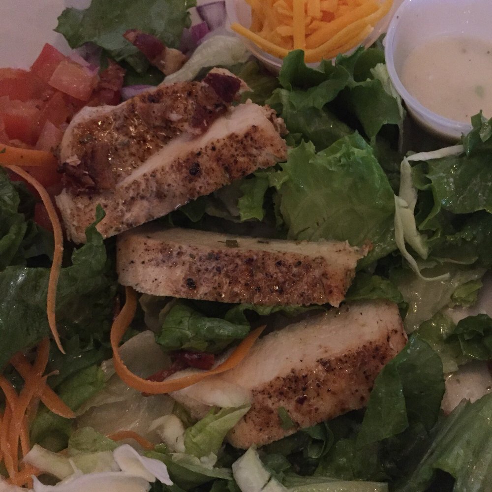 Your Mom's - House salad add chicken - American Near Me - Smithville, Texas