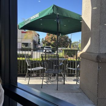 in house coffee - Outside patio - Coffee & Tea Near Me - San Dimas, California