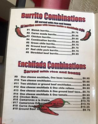 Menu photo 3 Taco Corner Chino Valley, AZ