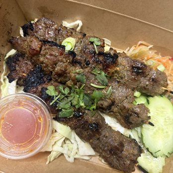Mekong Kitchen - Beef Skewers - Laotian Near Me - Alameda, California Mekong Kitchen - Beef Skewers - Laotian Near Me - Alameda, California