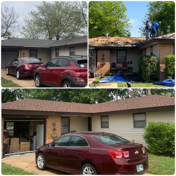 American Storm Restoration - Before, During and After roof installation. Call us for a Free No Obligation inspection or quote @ 405-735-7500 - Damage Restoration Near Me - Oklahoma City, Oklahoma American Storm Restoration - Before, During and After roof installation. Call us for a Free No Obligation inspection or quote @ 405-735-7500 - Damage Restoration Near Me - Oklahoma City, Oklahoma