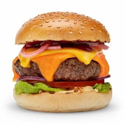 Eastern Promise - Gourmet Cheese Burger.