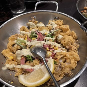 Barrels & Boards - Rhode Island Calamari - New American Near Me - Raynham, Massachusetts