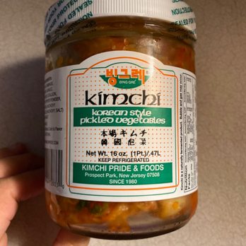 IOG Supermarket - Kimchi they have this in 3 sizes I got the smallest - International Grocery Near Me - Fresh Meadows, New York